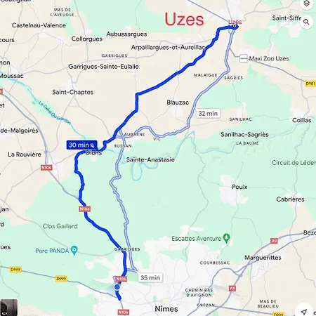 Mazet Proche Golf Dom wakacyjny Nîmes